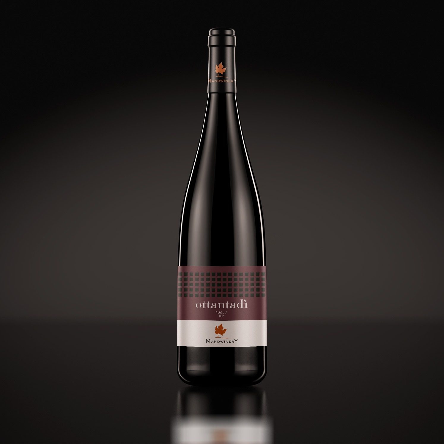Ottantadì, vino rosso Nero di Troia Puglia IGP - Tenute Manduano (4)