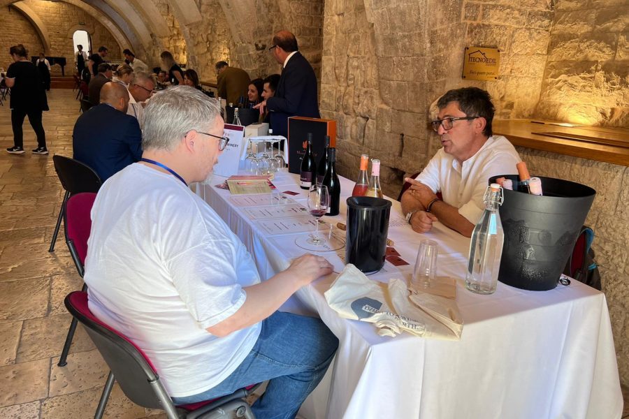 Tenute Manduano a Radici del Sud, salone vini del Mezzogiorno (3)